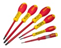 Image de Tournevis Isolés 1000V Électricien + Phillips + Testeur -