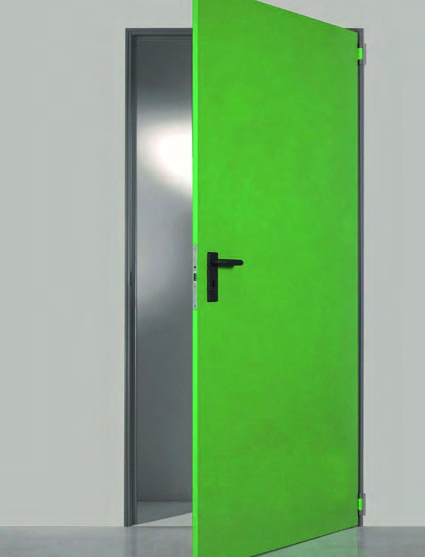 Bloc-Porte Métallique Réversible Intérieur 9010 RE2 S1P 205x80 cm