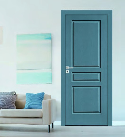 Bloc-Porte Alvéolaire Résineux CLE H88 RD3 avec Joint Prépeint 83 cm Gauche