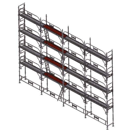 Image de Plancher D’Accès Alu-Bois À Trappe Classe 3