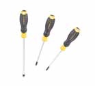 Image de Tournevis Cushion Grip Phillips + Pozidriv + Mecanicien - Jeu De 3 Pièces