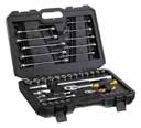 Image de Coffret De Douilles 1/4" + 1/2" + Clés Mixtes - Jeu De 41 Pièces